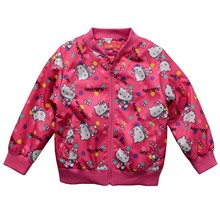 TOKTIC brand children girl cute cat casual jacket kids girl fashion outwear jacket kids spring coat