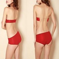 Seamless Wedding Dress Bra Strapless Push Up Half Cup Thick Non skid Bra One piece Backless