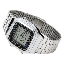 2015 Women vintage watches man LED electronic digital watch gold and silver Men Wristwatch Square Watch reloj XW0529