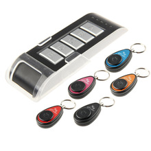 Wireless Remote Control Key Finder Anti-Lost Alarm Keychain Set 5 In 1 HB88