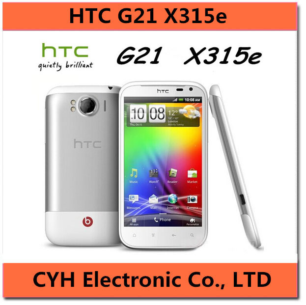 X315e Original Unlocked HTC Sensation XL G21 X350e Android 3G 8MP GPS WIFI 4 7 TouchScreen