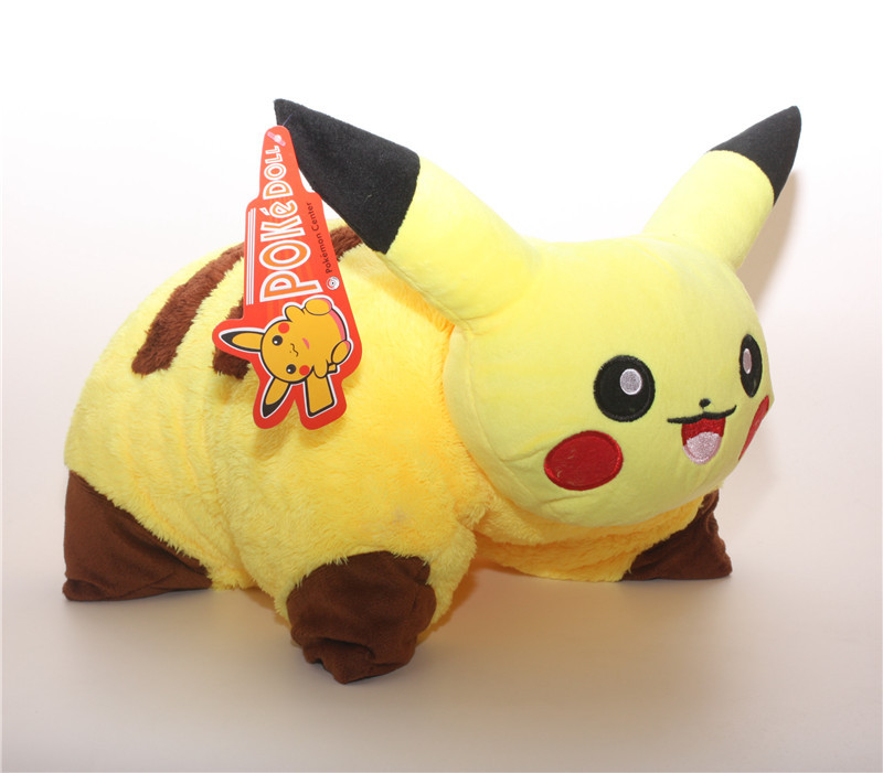 38*45cm Pikachu Pillow Soft Stuffed Animal Plush Doll Toys Cute Cartoon Pokemon Plush Cushion Home & Garden Pillow For Children