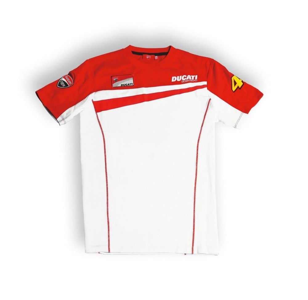 New-Men-s-Clothing-100-Cotton-MOTOGP-T-shirt-Corse-T-Shirt-Driving-Motorcycle-Rossi-VR