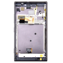 LCD Display Touch Screen Digitizer Assembly with Frame Replacement for Nokia Lumia 925 Black Mobile Phone