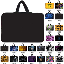 Black Laptop Sleeve Case 7.7″ 10.1″ 11.6″ 12.1″ 13.3″ 15.6″ Computer Carry Bag Bolsa Tablet Briefcase For 7 10 12 13 15 Inch PC