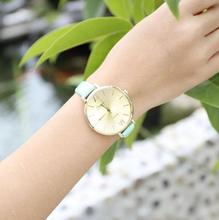Hot Marketing Geneva Women Leather Analog Quartz Wrist Watch Jun7