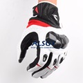Free shipping RS Taichi 410 Racing Genuine Leather Gloves carbon fiber Gloves Driving Motorcycle Road cycling