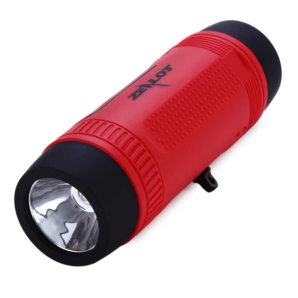 Hot 4 in 1 Outdoor Bluetooth Speaker Portable Wireless Bicycle Flashlight Speaker 4000mAh Power Bank FM Radio with TF Card Slot Hot 4 in 1 Outdoor Bluetooth Speaker Portable Wireless Bicycle Flashlight Speaker 4000mAh Power Bank FM Radio with TF Card Slot