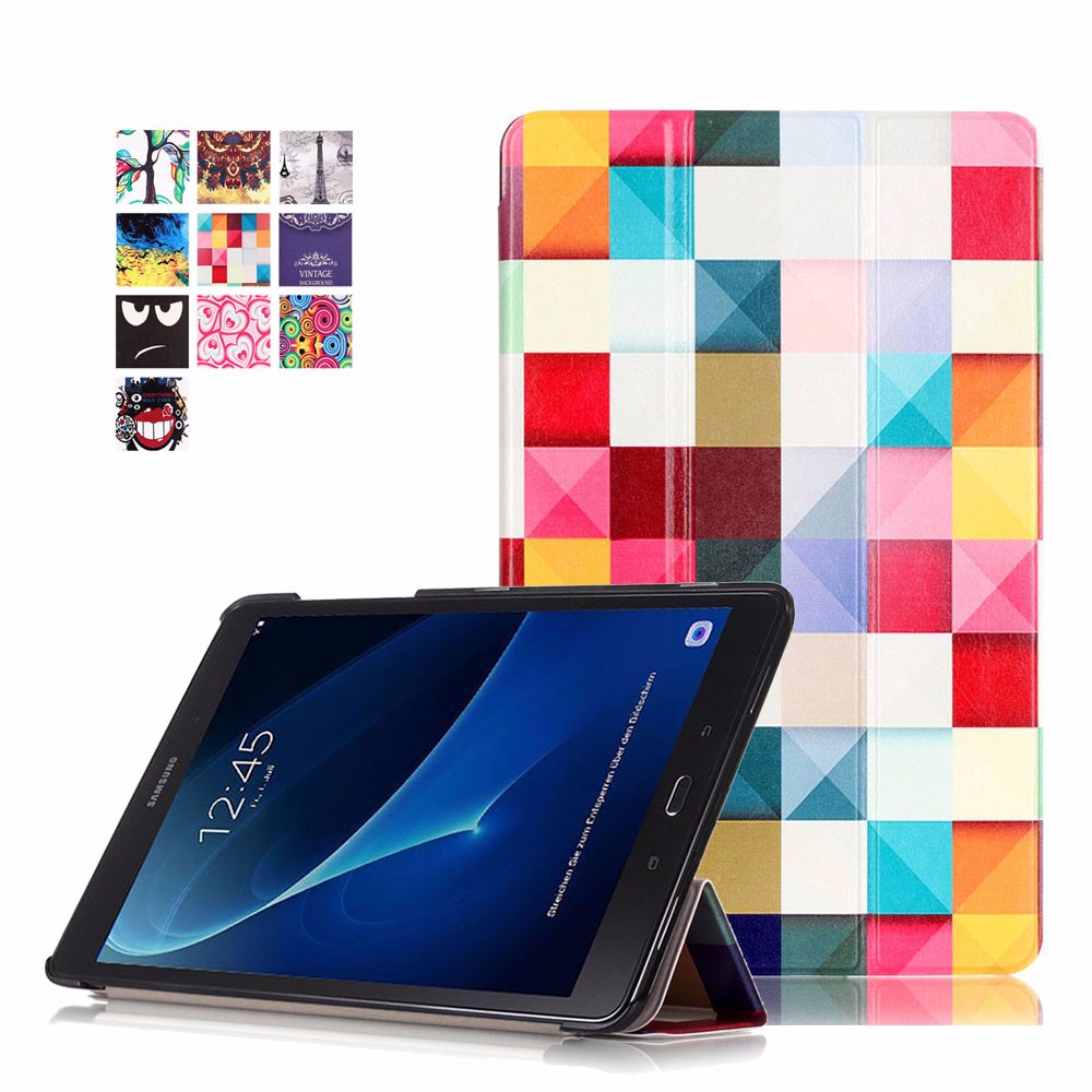   pu     Samsung Galaxy Tab, 10.1 T585 T580 SM-T580 T580N funda  +   + 