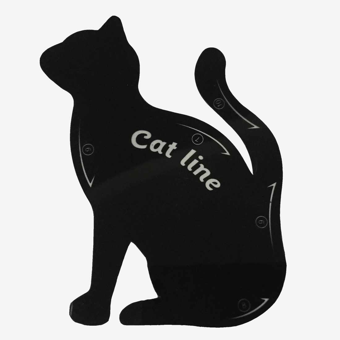 1Set Eye Liner Makeup Cat Eye Eyeliner Stencil New Design Eyeliner Stencil Models Eyebrow Eyes Liner Template Shaper Tool New us324