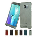 Pierre Cardin Luxury 100 Genuine Leather Fitted Cover Hard Back Case For Samsung Galaxy S6 Edge