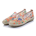 Colorful Embroider Fisherman Shoes Woman Gauze Breathable Slip On Women s Flats Shoes Loafers Shoe Women