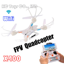 MJX X400 2.4G 4ch RC Drone Quadcopter UAV 3D Roll FPV Real-time Transmission Helicopter with C4005 0.3MP HD Camera F15064/65