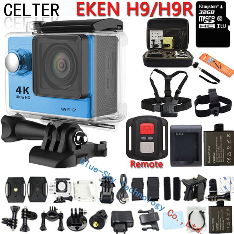 CELTER H9/H9R  Ultra HD 4  WiFi 1080 P     2.0  170D  Cam Go  Pro  