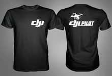 DJI DRONE PHANTOM PILOT Men’s T-Shirt Dji Pilot Graphic Letter Printed Fashion Cotton Top Tee T-shirts Front And Back Printing