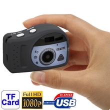 New Arrival Mini T7000 Black 1080P Mini Digital Camera Mini DV 3 0 Mega Pixels Support