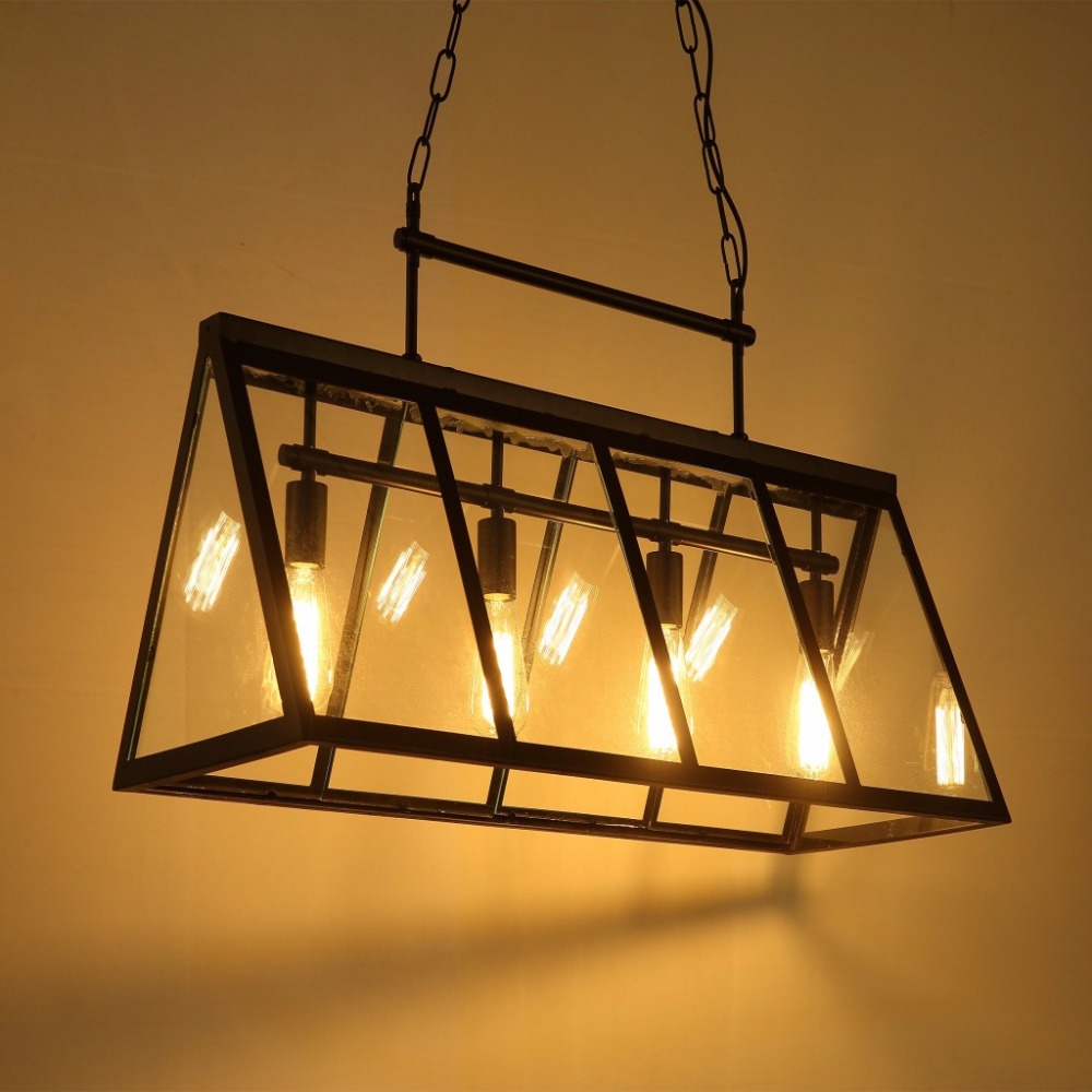 Online kopen wholesale vintage lamps industry retro iron glass ...