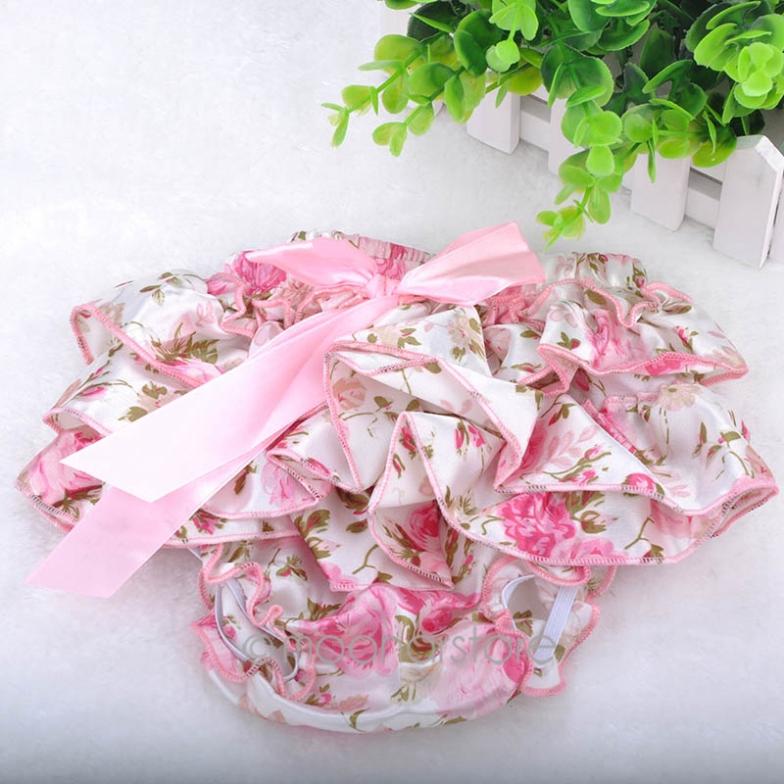 2014 New Baby Ruffle Bloomer PP Pants Kids Girl Skirt Diaper Cover Culotte Pant Skirt Free