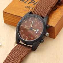 Man waterproof military watches accurate calendar 2016 fashion watches SOKI new bestselling brand watch watch tape