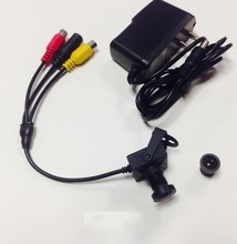 420 RES 2.5mm Security Fish Eye Color CCD Board Camera Mini Audio Video Cam