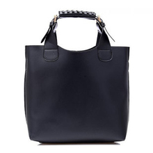 Women Shoulder bags 2015 PU Leather Orange Ladies Bags woven tote Vintage Fashion Handbags for Women Woven Belt Handle bags