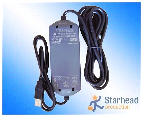 Siemens USB/PPI Multi-Master 187.5K 6ES7 901-3DB30-0XA0 S7 200 