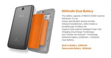 Original INNOS D6000 4G FDD LTE Snapdragon 615 Octa Core Dual Sim Cell phone 5 2