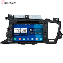 Top Newest Quad Core S160 Android 4.4 Car DVD Player For K5 With 16GB Flash Wifi Bluetooth GPS Mirror Link Free Shipping