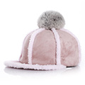 2016 Fashion Children hats Autumn And Winter Baseball Hat Riding Peaked Cap Adjustable Wool Warm Hat