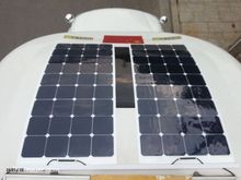 Solar cells 100w SPR semi-flexible solar panel