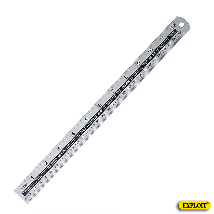 EXPLOIT 300-1000mm aluminum ruler ruler measurement tools and more specifications 220345