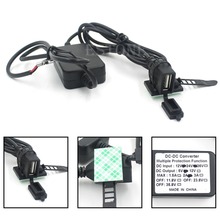 12V 2.1A USB Power port Dual Charger for Motorcycle Smartphone iPhone Android GPS