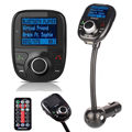 Bluetooth Car Kit MP3 Player FM Transmitter USB LCD Modulator SD MMC w Remote For Smartphone