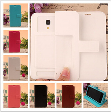For Doogee Homtom HT6 Case High Quality Mobile Phone Cases Fashion PU Leather Silicon Soft Back Free Shipping