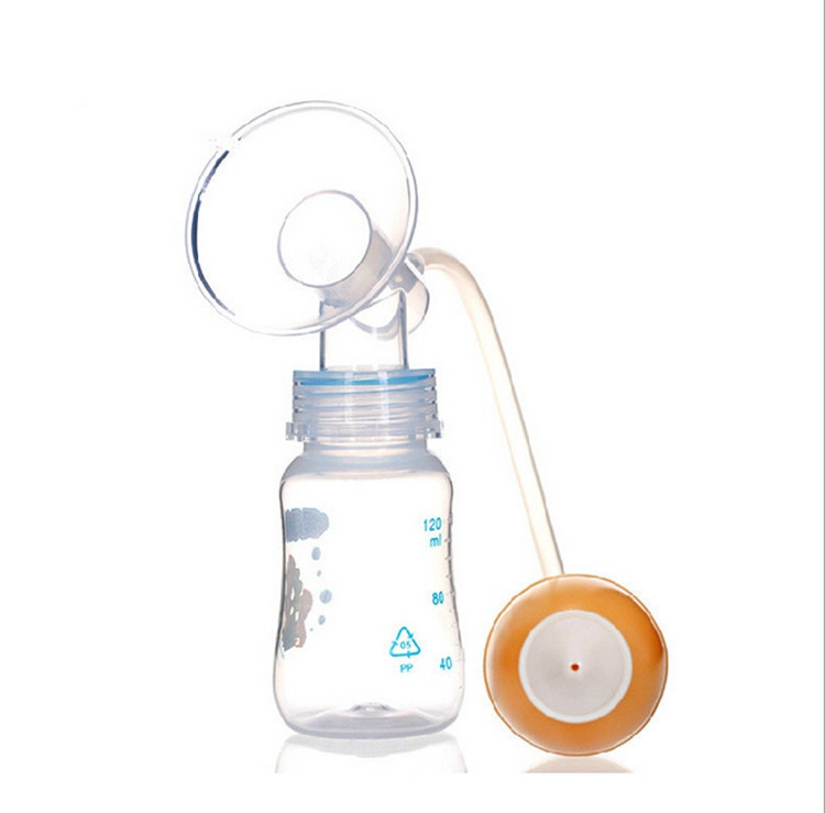 High Quality Ergonomics Baby Products Feeding Breast Pumps Baby Milk Bottle Nipple Cup Function Suck Breast Pump Squeezing Pump (2)