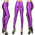 10 Colors New spring fashion american apparel glossy colorful skinny AA disco pants for women girl