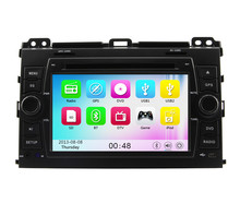 Wince 6.0 MT3360 3G WIFI Car DVD Player Radio Stereo GPS Navigation System For Toyota Prado Cruiser 120 2002 2003 2004 2005-2009