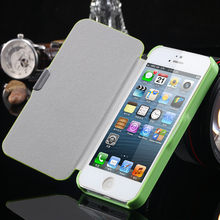 Ultra Thin Magnetic Case for iPhone 5 5s 5g Flip Cloth Skin Light Slim Protective Luxury