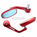 7 8 22mm Universal Motorcycle Rear View Side Mirror Handle Bar End for Kawasaki ZX 6