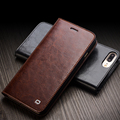 QIALINO Case for iPhone 7 Handmade Genuine Leather Wallet Case for iphone 7 plus luxury Ultra