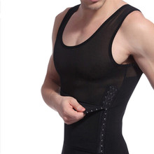 hot men shaper vest slimming body shaper waist cincher tummy control girdle shirt underwear belly sport shaperwear tank top