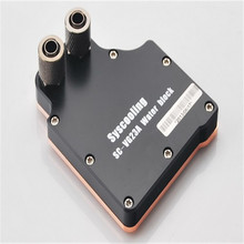Full coverage SC-VG23A Water-cooled dedicated ATI graphics card GPU Waterblock 6850 6950 6970 7850 7870 R270X R280X