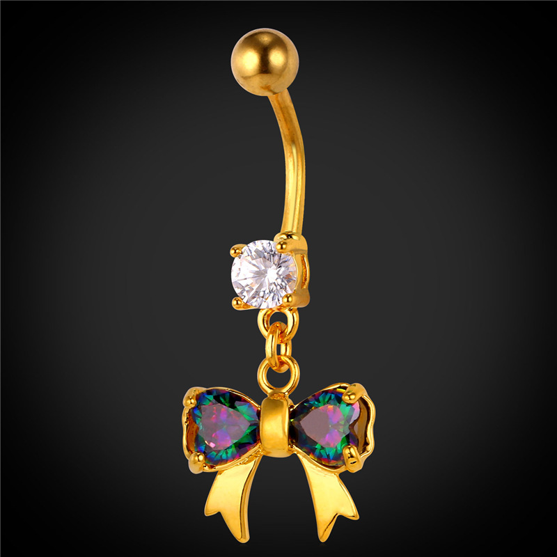 Dangling Belly Button Rings for Promotional Dangling