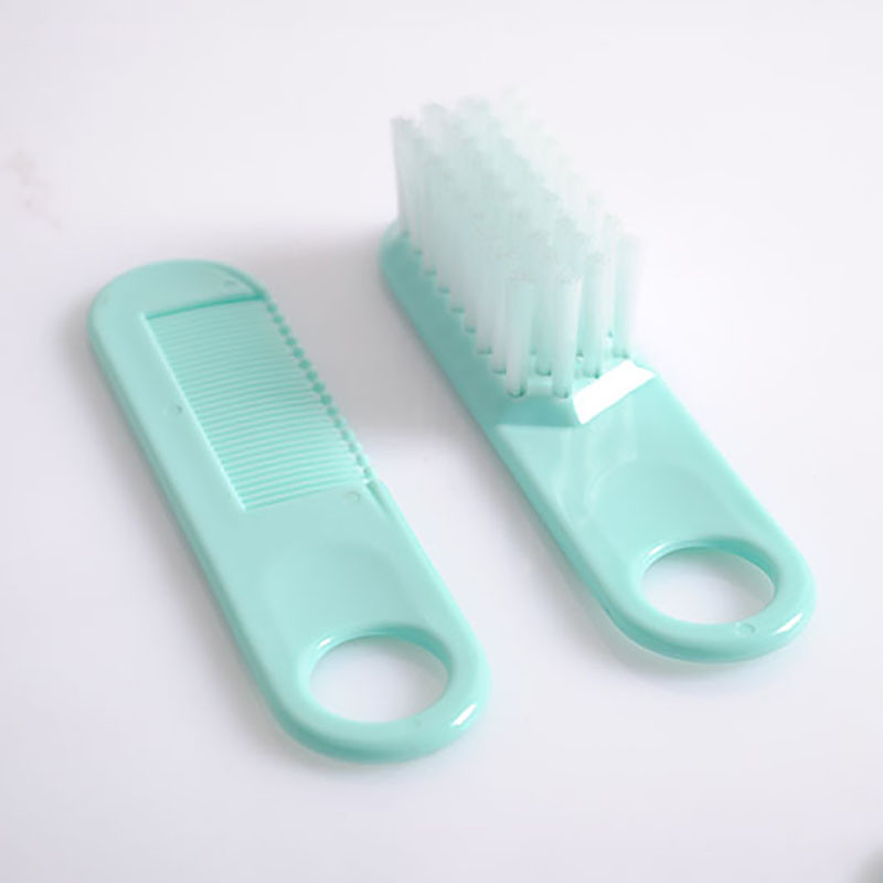 Soft Baby Infant Hair Brush and Comb Grooming Baby Bath Care Set (3)
