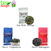 7 kinds Samples tea sweet oolong tea milk chinese tea dahongpao tikuanyin sweet Oolong tea tieguanyin