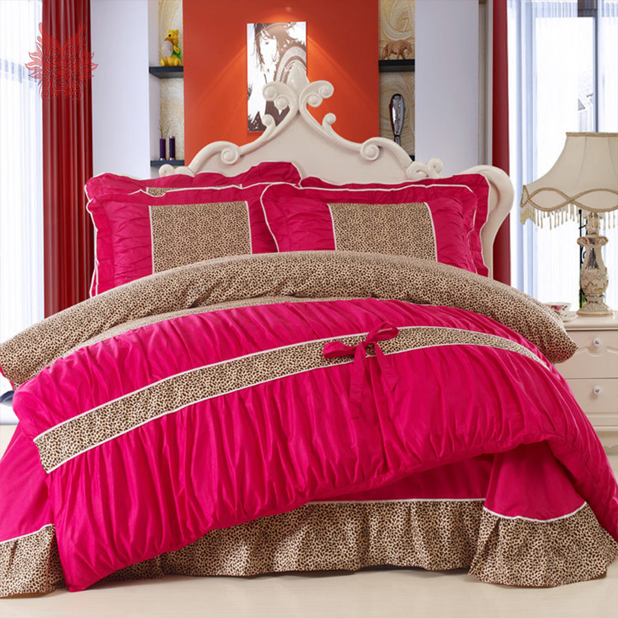 Online Kaufen Großhandel leopardenmuster bettwäsche aus China