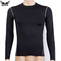 MADHERO new arrival fitness men long sleeve basketball running t shirts sports tshirt bodybuilding gym compression