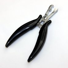 Hair Extensions Pliers Hair Extensions Tools Stainless Steel Multifunctional Nail Groove Pliers For Nail Tip Hair/U Tip Hair