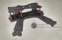 DIY super mini FPV QAV175 cross racing drone QVI175 30 pure carbon fiber quadcopter frame