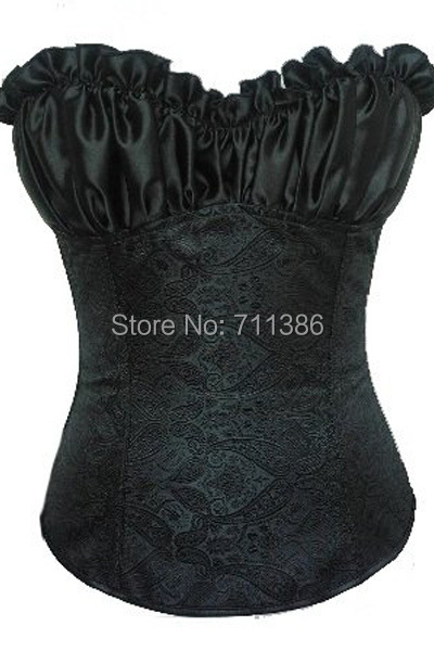 Sexy corsets and bustiers black waist training corset renaissance,lingerie lacing corset tops for wedding dress plus size 4xl